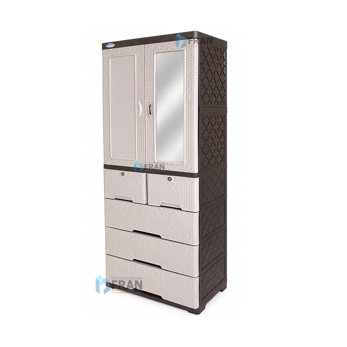 Gavetero Plastico Titan Beige