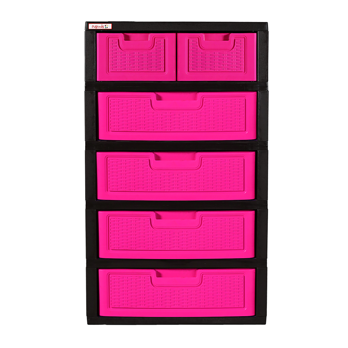 Gavetero Jumbo Rattán Rosado