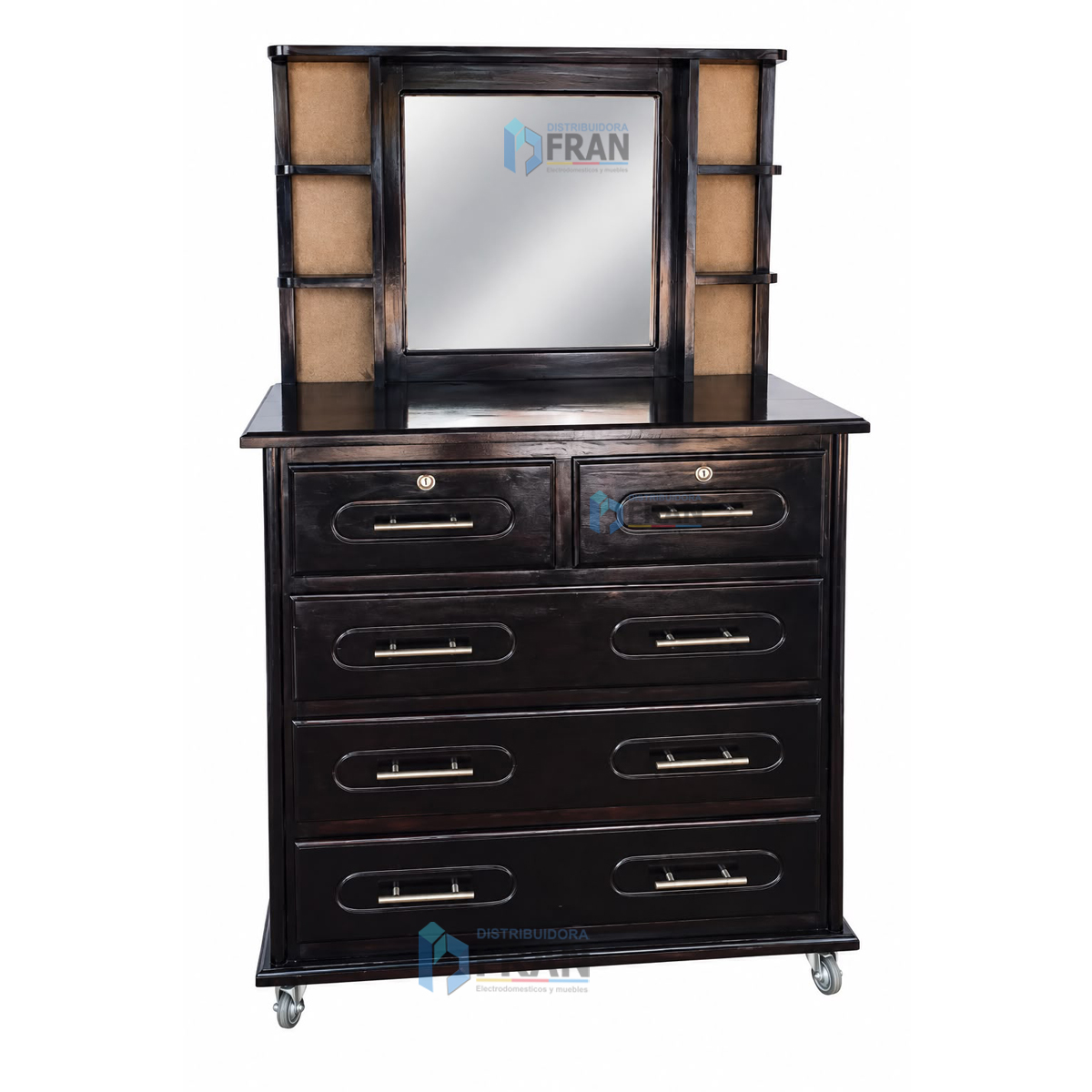 Comoda de Madera 5 Gabetas