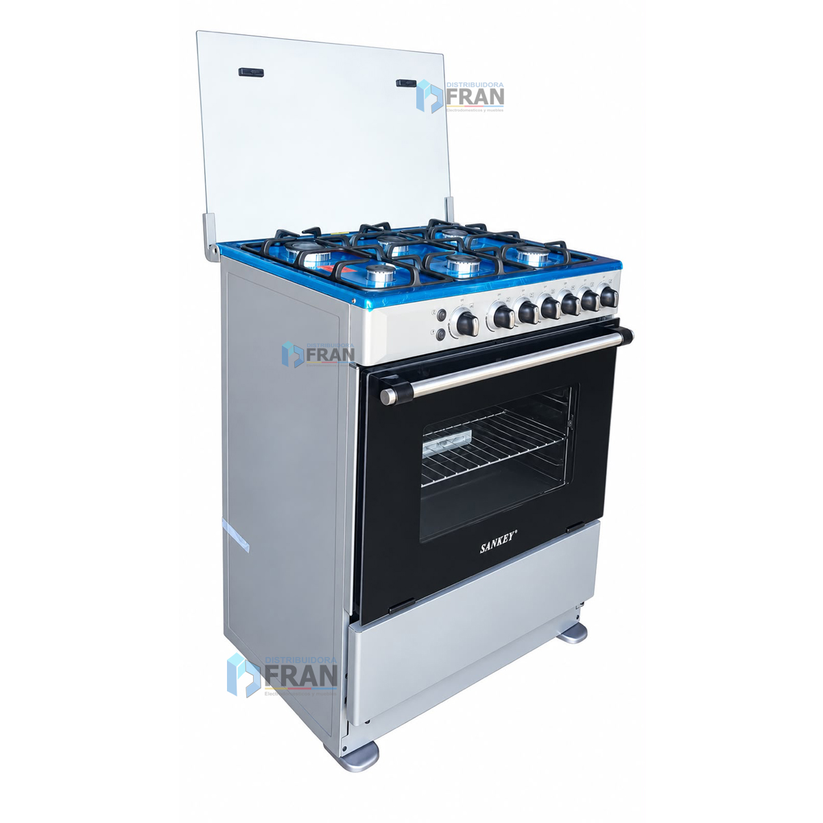 Estufa Gas 6 Quemadores Sankey